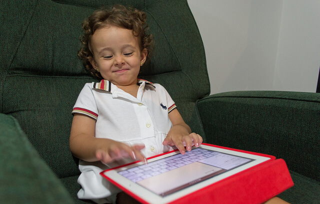 Tablet use of early childhood education